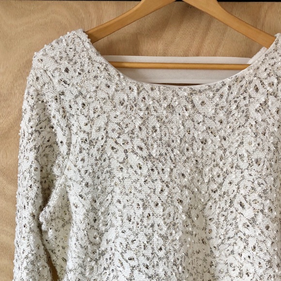 Jennifer Lopez Metallic Sweater - Picture 2 of 5